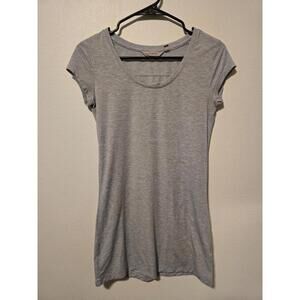 Athleta Grey Workout Tee (XXS)